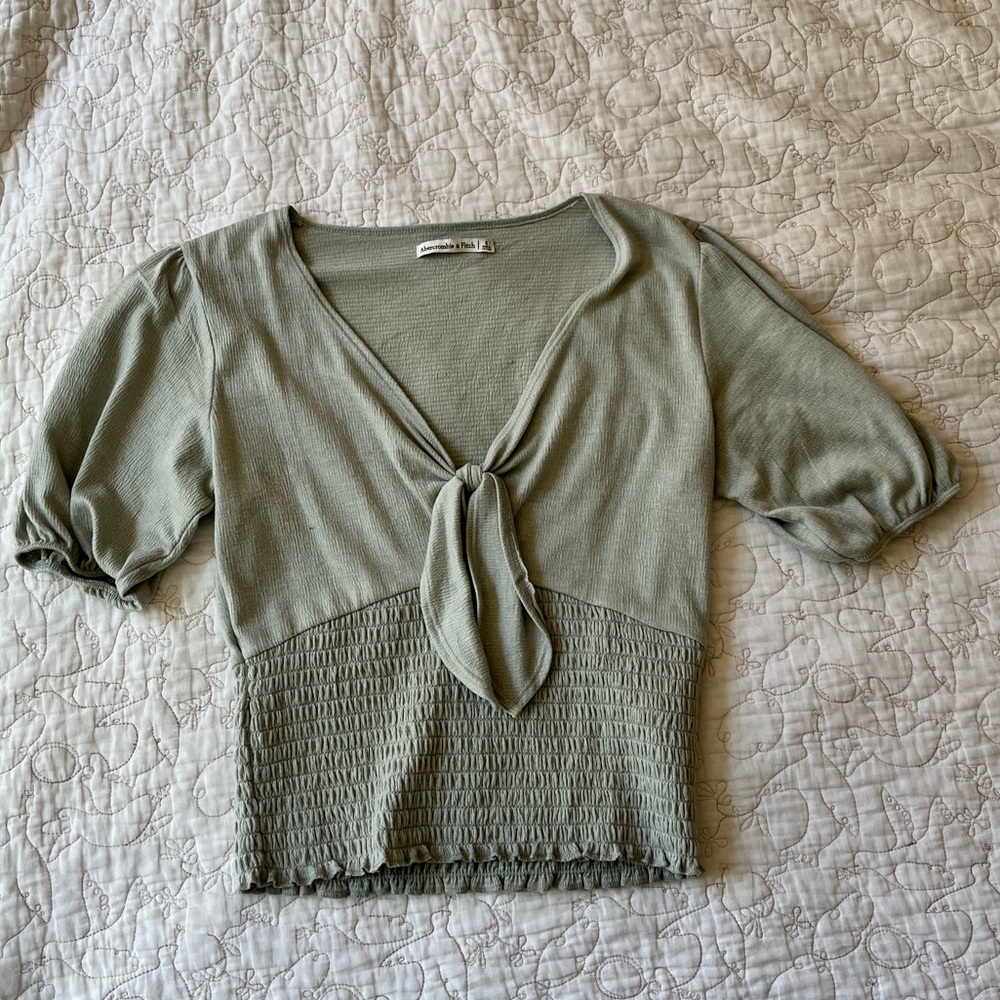 Smocked waist top